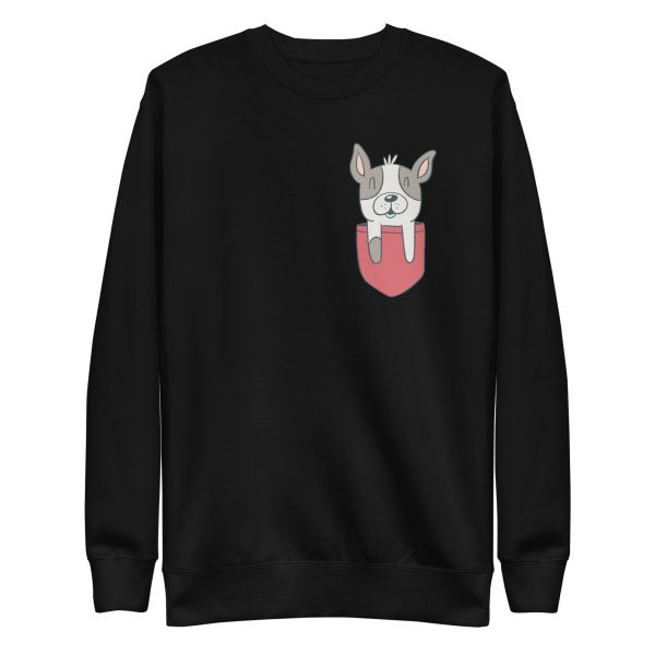 French Bulldog Pocket Sweatshirt