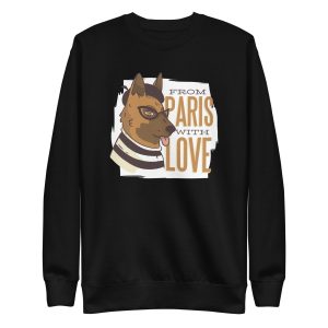 Paris German Shepherd Sweatshirt
