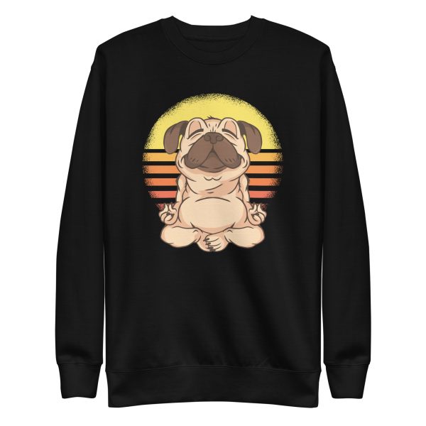Pug Yoga Sweatshirt