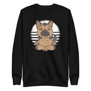 German Shepherd Yoga Sweatshirt