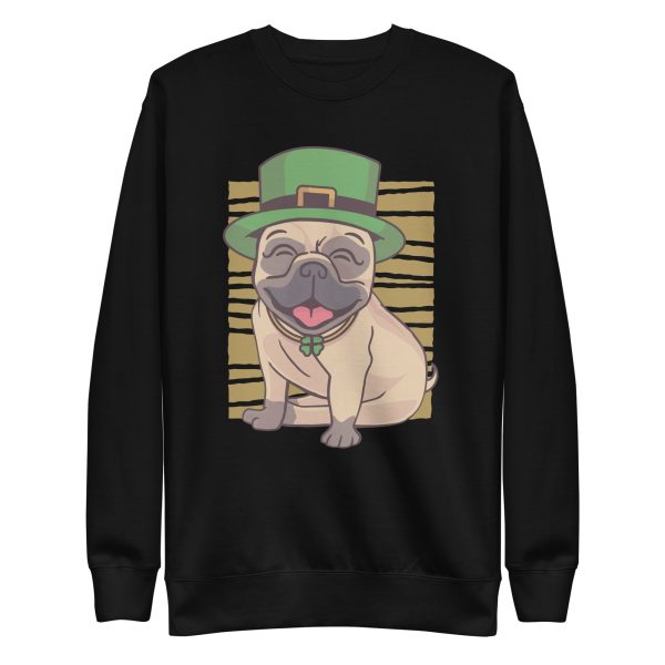 St Patricks Day Pug Sweatshirt