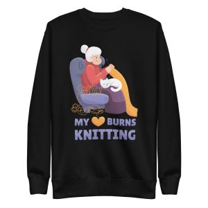 Knitting Granny Sweatshirt