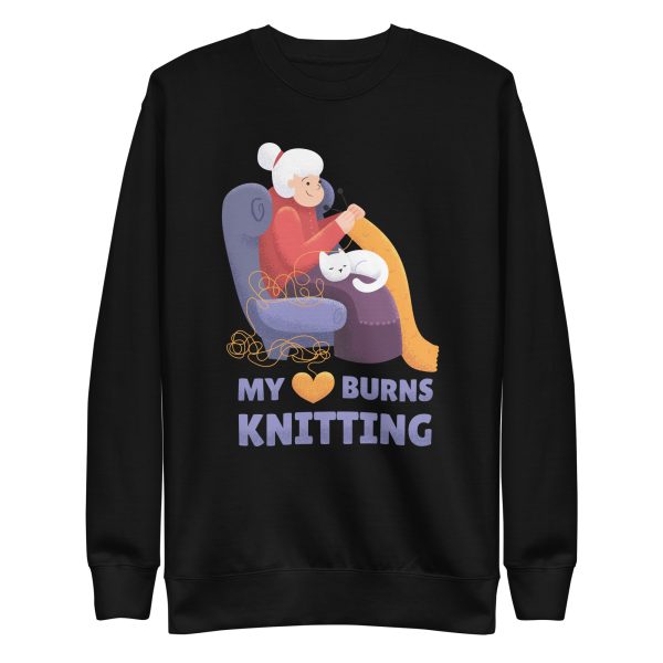 Knitting Granny Sweatshirt