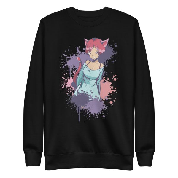 Neko Girl Colourful Sweatshirt