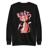 Cat With Knife Sweatshirt