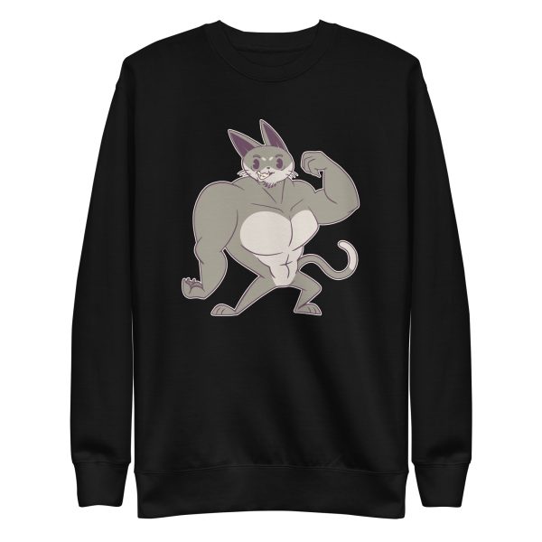 Muscle Cat Sweatshirt