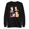 Cat Siblings Cartoon Sweatshirt