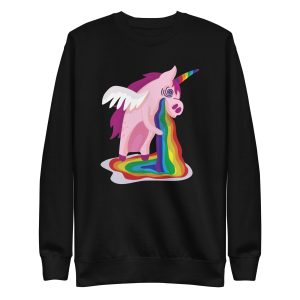 unisex-premium-sweatshirt-black-front-6a17a9397a51d.jpg Unicorn Rainbow Sweatshirt