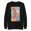 unisex-premium-sweatshirt-black-front-6a17b08031a08.jpg Unicorns Sword and Shield Sweatshirt