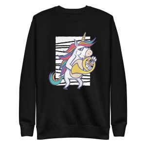 French Horn Unicorn Sweatshirt