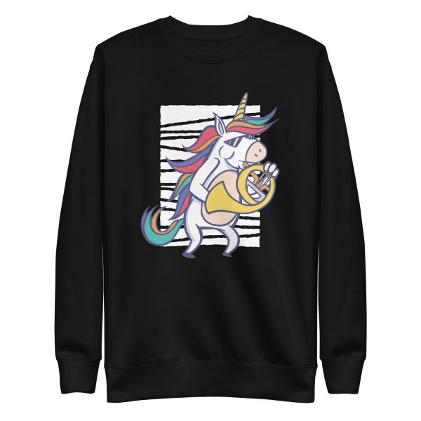 French Horn Unicorn Sweatshirt
