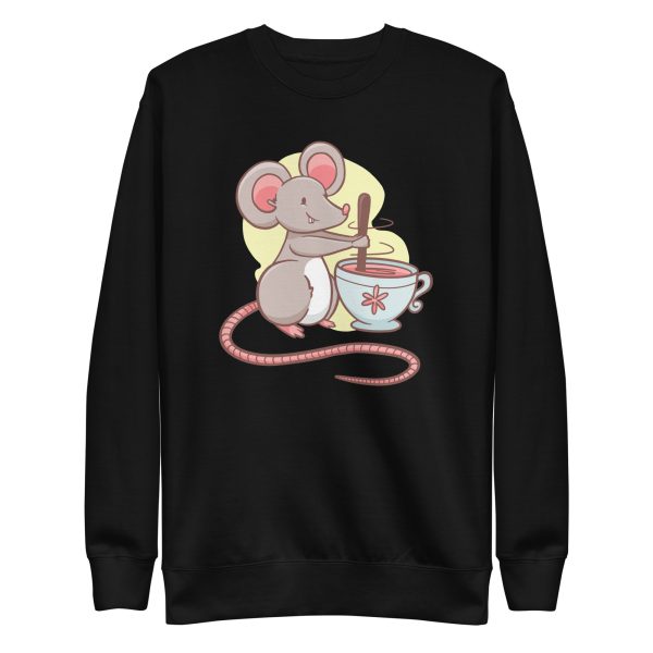 Mouse Stirring Tea Sweatshirt