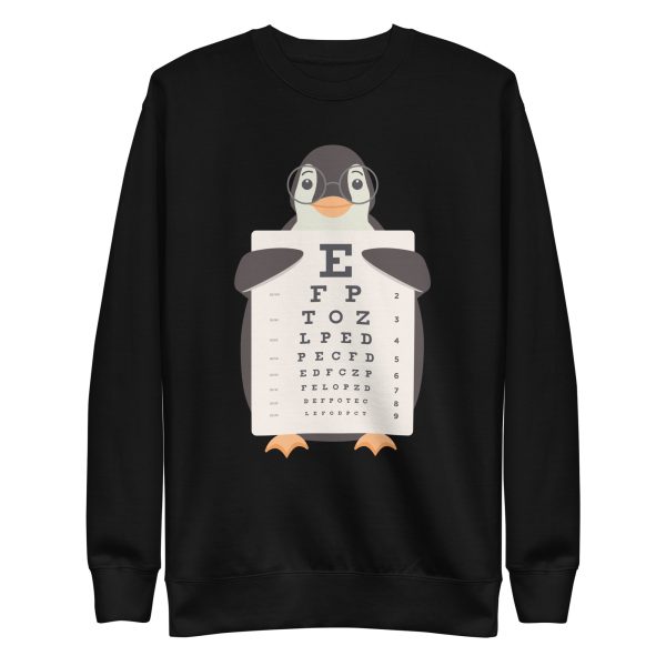 Penguin Eye Chart Sweatshirt