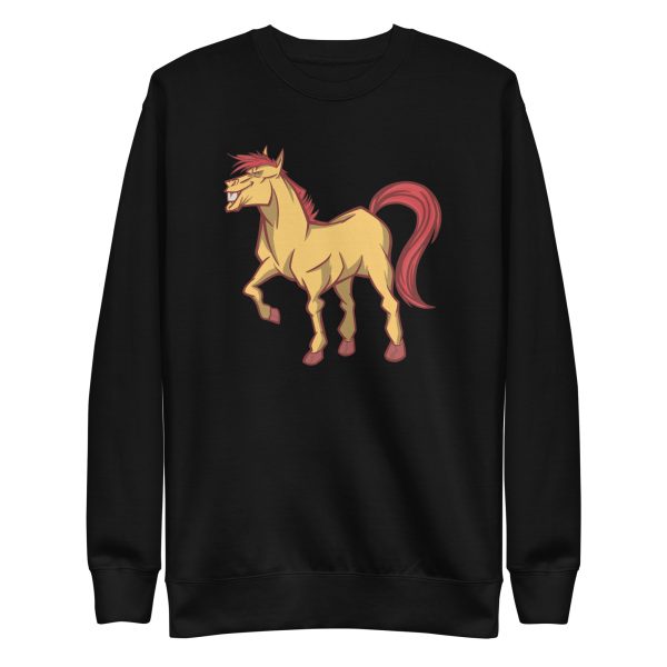 Smiling Horse Sweatshirt