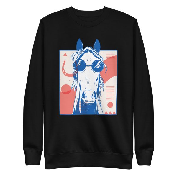 Abstract Horse Sweatshirt