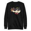 unisex-premium-sweatshirt-black-front-6a1841fd6ed8b.jpg Zombie Penguin Sweatshirt