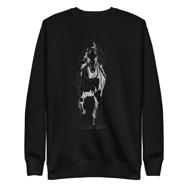 Hand Drawn Horse Racing Sweatshirt