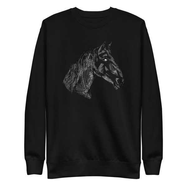 Hand Drawn Horse Sweatshirt