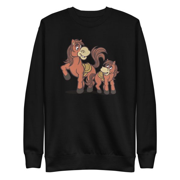 Horse With Baby  Sweatshirt