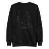 unisex-premium-sweatshirt-black-front-6a184ca385dda.jpg Rabbit Duck Graphic Sweatshirt