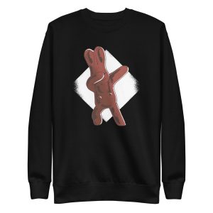 Chocolate Easter Bunny Dabbing Sweatshirt