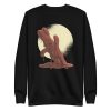 unisex-premium-sweatshirt-black-front-6a18ec814bc6a.jpg Chocolate Easter Bunny Sweatshirt