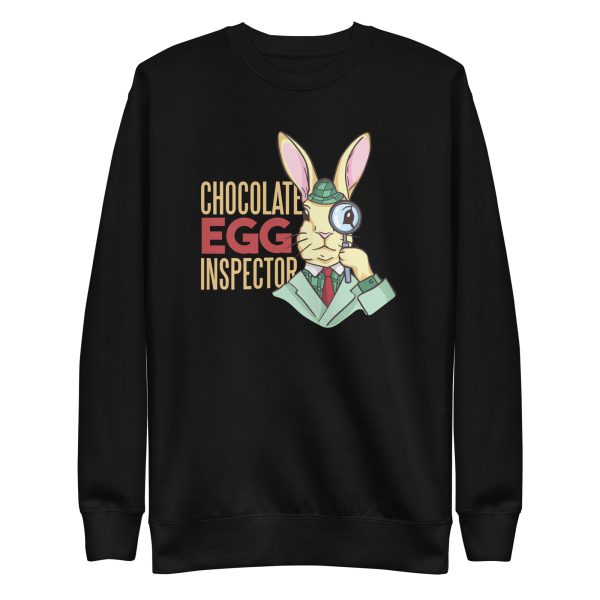 Chocolate Egg Inspector Sweatshirt