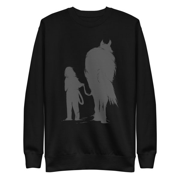 Girl With Horse Sweatshirt