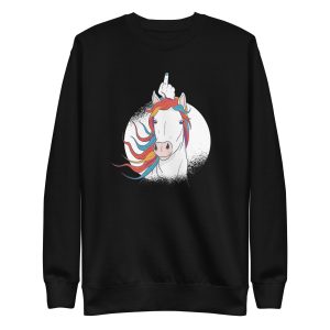Unicorn Middle Finger Sweatshirt