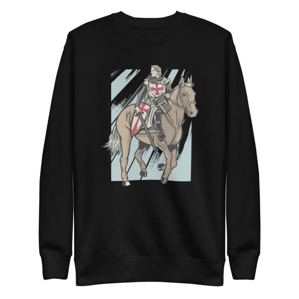 Horseriding Knight Templar Sweatshirt