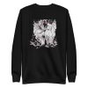 unisex-premium-sweatshirt-black-front-6a18fca977dba.jpg Running Horses Sweatshirt