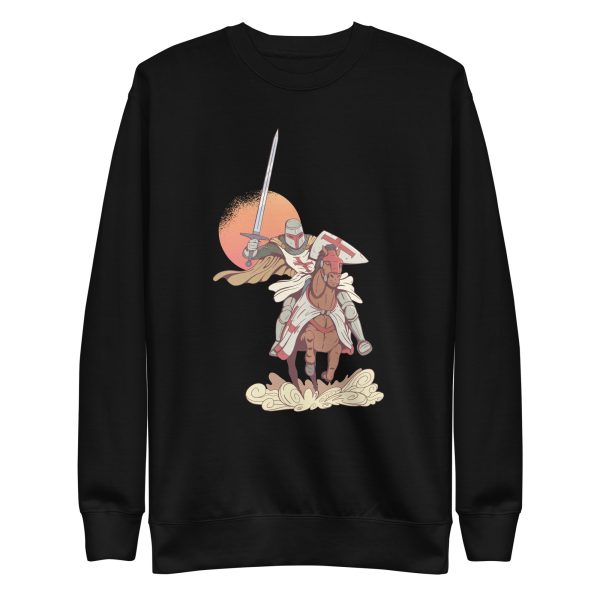 unisex-premium-sweatshirt-black-front-6a18fd3863561.jpg Knight Sweatshirt