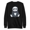 unisex-premium-sweatshirt-black-front-6a19528180dde.jpg Cute Panda Sweatshirt