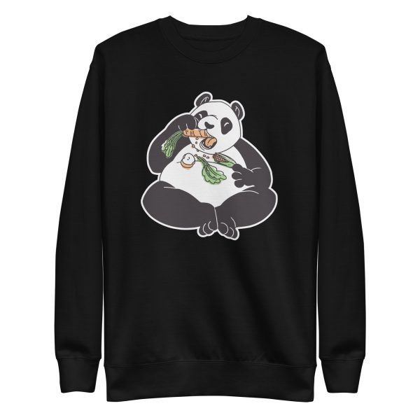 Panda Eating Sweatshirt