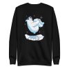 unisex-premium-sweatshirt-black-front-6a195f802a8e2.jpg Polar Bear Jump Sweatshirt