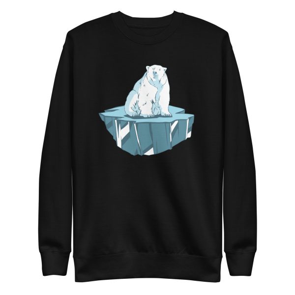 Polar Bear Sitting Ice Sweatshirt