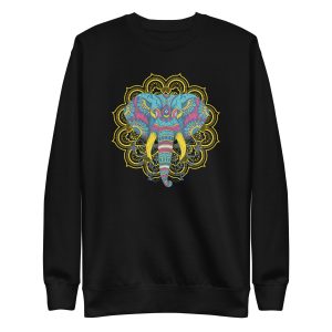 Colorful Mandala Elephant Sweatshirt