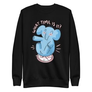 Elephant Clock Sweatshirt