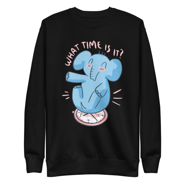 Elephant Clock Sweatshirt