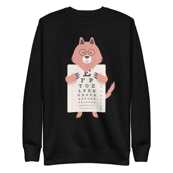 Wolf Eye Chart Sweatshirt