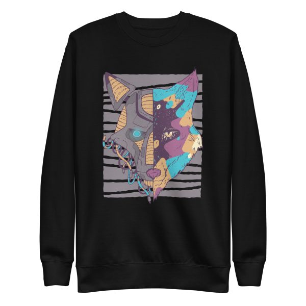 Double Faced Wolf Sweatshirt