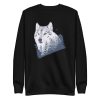 unisex-premium-sweatshirt-black-front-6a1990472269a.jpg Wolf Forest Sweatshirt