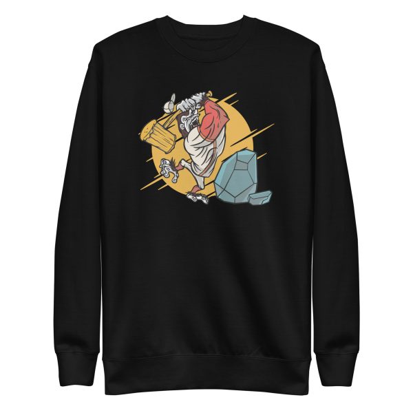 Angry Gorilla Baseball Sweatshirt