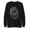 unisex-premium-sweatshirt-black-front-6a1ada36cf5ca.jpg Gorilla Hand Drawn Sweatshirt