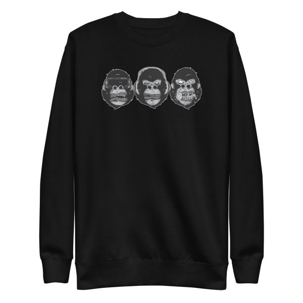 Gorilla Heads Sweatshirt