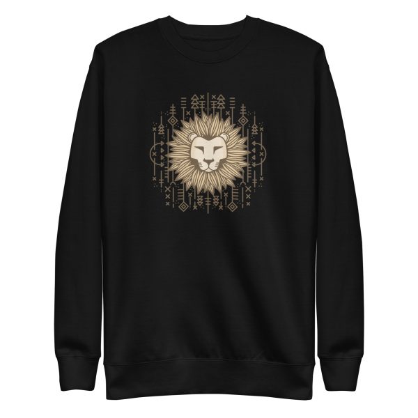 Lion Illustration Sweatshirt