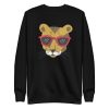 unisex-premium-sweatshirt-black-front-6a1afe14273a7.jpg Cool Mountain Lion Sweatshirt