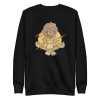 Rasta Lion Meditating Sweatshirt