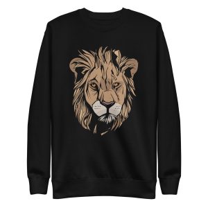 Lion Head Grunge Sweatshirt