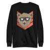 unisex-premium-sweatshirt-black-front-6a1bc477a21f9.jpg Cool Bear Sweatshirt